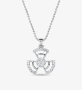 Diamond Ed Pendant Yellow Gold / 14KT Diamond Ed Pendant Yellow Gold / 14KT