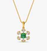 Esra Floral Diamond Pendant Set White Gold Esra Floral Diamond Pendant Set White Gold