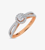 Erina Solitaire Ring Kisna White Gold Ring Erina Solitaire Ring Kisna White Gold Ring