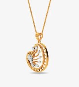 Lohan Pendant From Kisna Yellow Gold Lohan Pendant From Kisna Yellow Gold