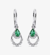 Verdant Splendour Diamond Dangle Earrings Verdant Splendour Diamond Dangle Earrings